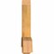 Ekena Millwork Bellingham Rough Sawn Timber Gable Bracket, Western Red Cedar, 60"W x 35"H x 6"D x 6"F, 14/12 Pitch GBW060X35X0606BEL00RWR - alternate 3